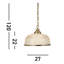 Asner 1 - Light Dome Pendant-1079951730
