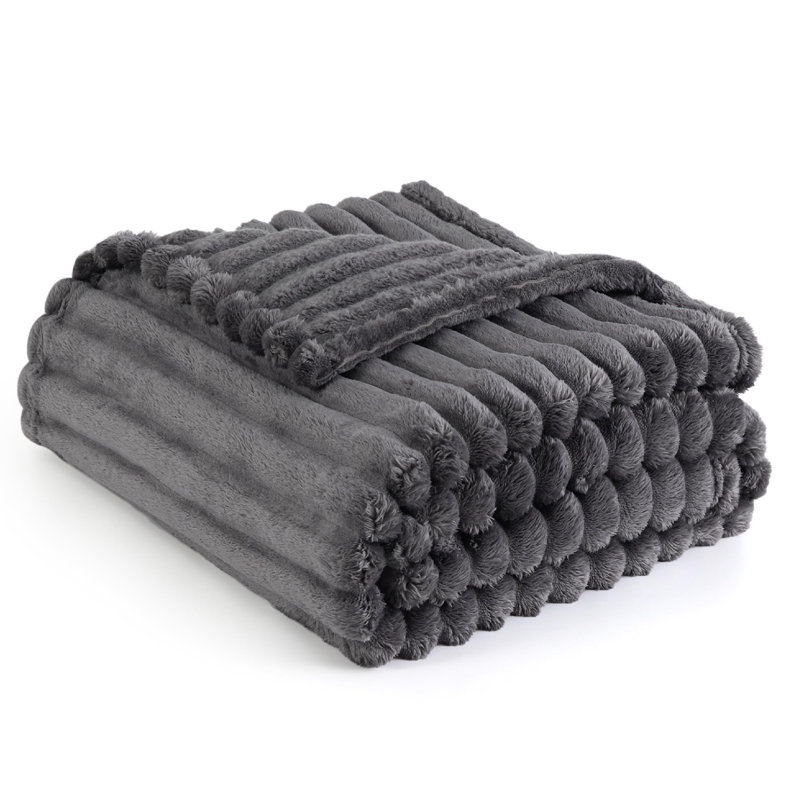Bedsure Fitted Sheet Deep - Bed Sheets Extra Deep Pocket made of Soft Brushed Microfiber for Bed, 170cm x 130cm, Dark Grey