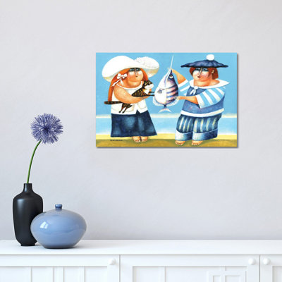 Marli 1 Piece Wrapped Canvas Wall Art