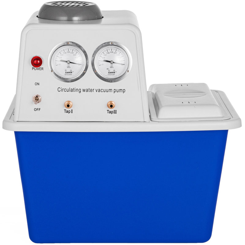 Pompe à vide à circulation d'eau polyvalente Lab, 15 L, avec 2 gaz d'échappement
