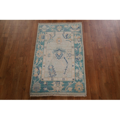 Tapis oriental géométrique Oushak 2x3