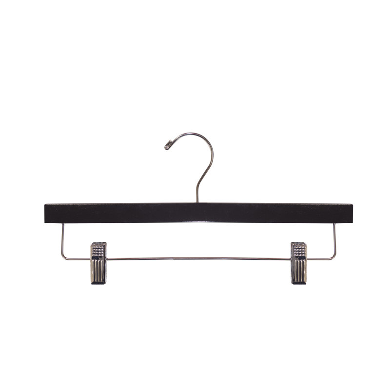 Wood Standard Hanger for Suit/Coat, Black