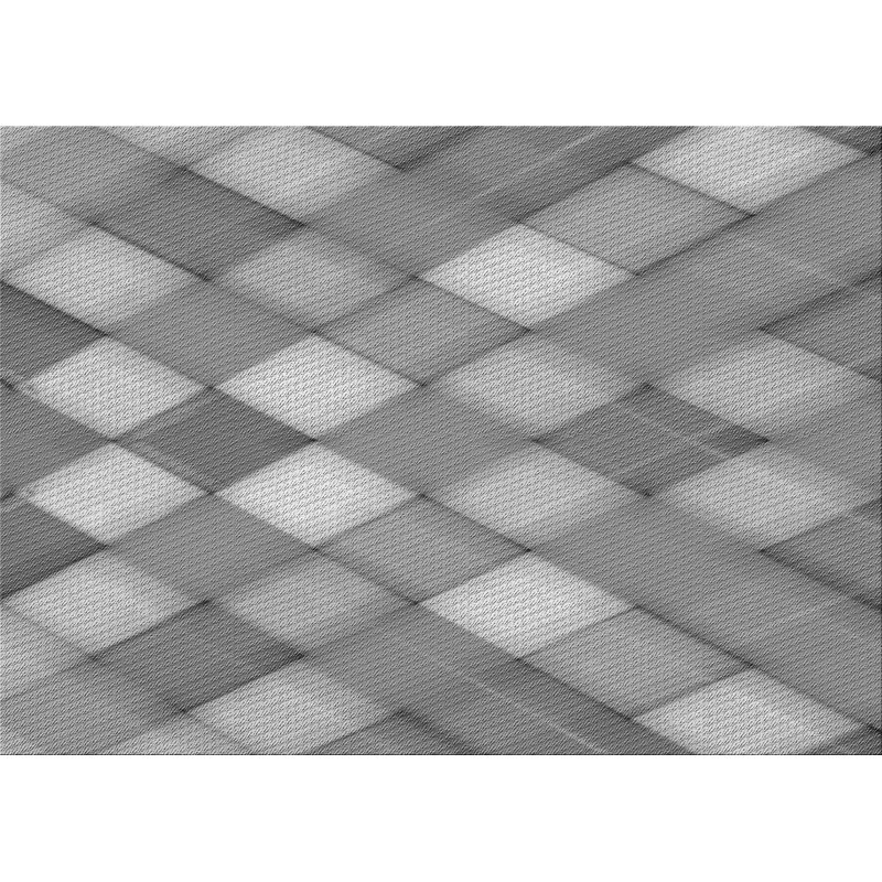 Geometric Indoor Rug, Rectangle 4' x 6'