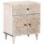 50cm W Solid Wood Bedside Table