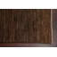 Tapis brun en laine noué à la main de conception unique 3 pi 10 po x 5 pi 6 po New Age