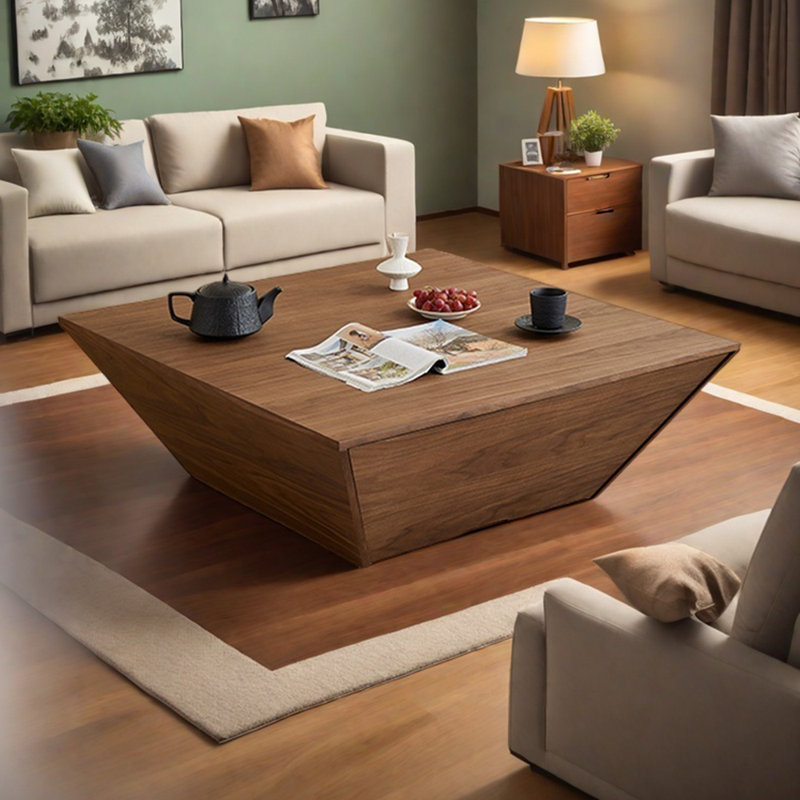 Table basse Creative, H 13,77 po x L 39,37 po x l 39,37 po