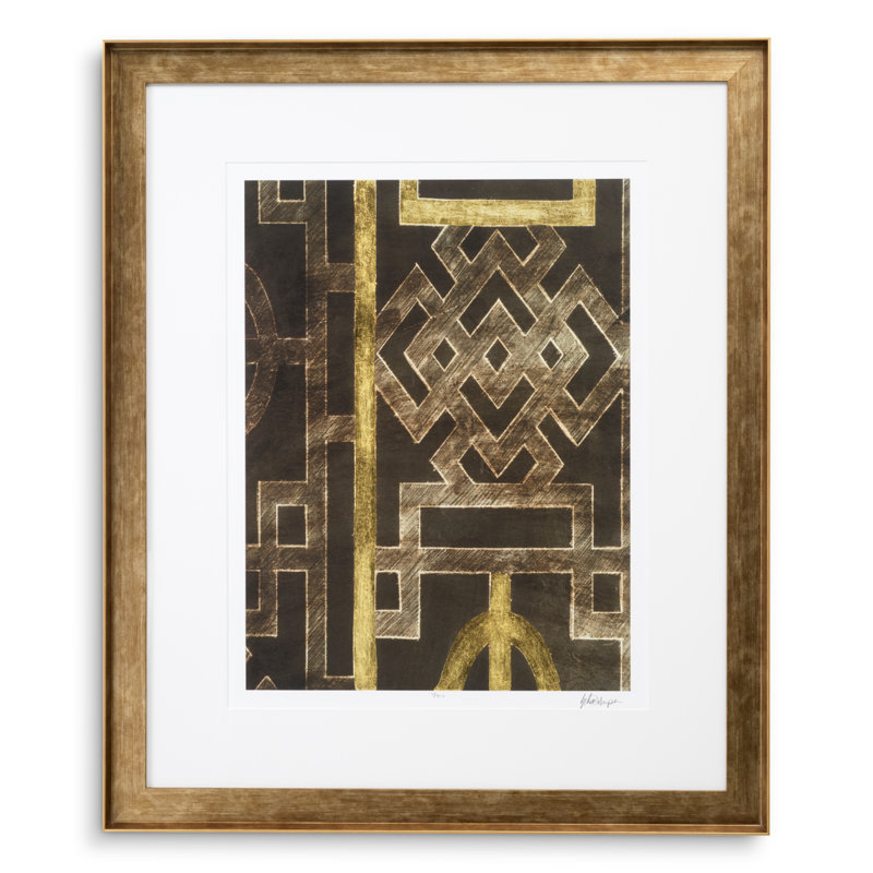 Trellis Pattern I Print by Ethan Harper