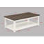 Table basse 1Pc avec plateau rectangulaire