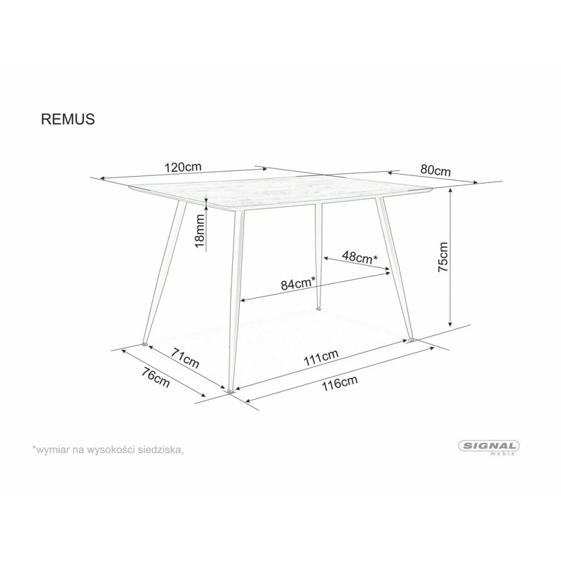 Maliyah Rectangular Dining Table