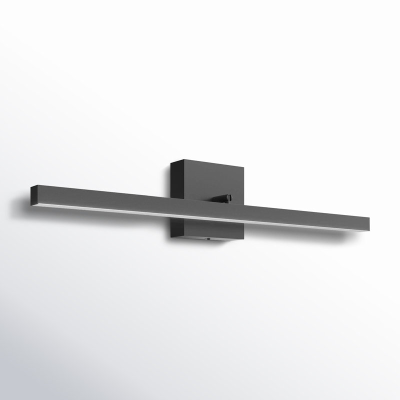 Rubie Dimmable LED Vanity Light, Black