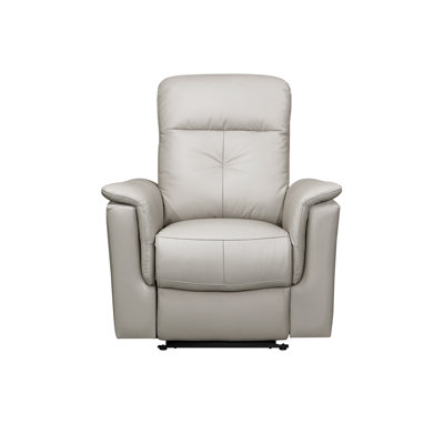 Fauteuil inclinable électrique, argent
