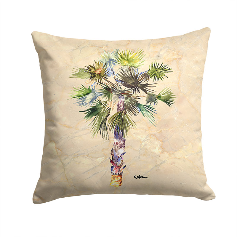 Coussin décoratif intérieur/extérieur palm tree