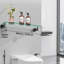 Tablettes en verre pour salle de bain