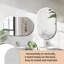 Rithi Long Oval Flat Wall Mirror-1448615064