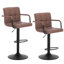 Merola Swivel Upholstered Adjustable Height Counter Stool-1159007929-1199604018