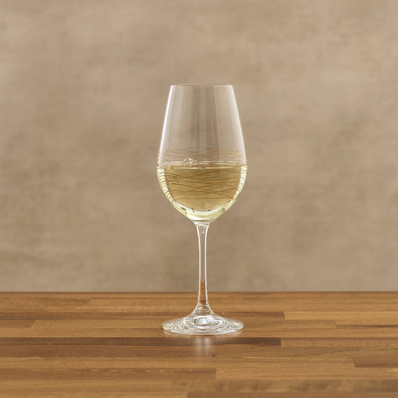 Verres à vin JoyJolt Golden Royale, 2, 17 oz