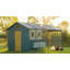 Modern Ultraguard Xl Metal Framed Chicken Coop - Teal
