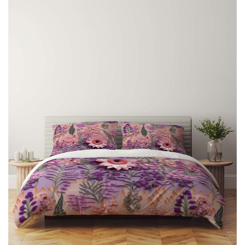Super King Quilt Cover Set (3 Pieces), 100% Polyester & Cotton Blend, Duvet Cover 102.4 x 86.6 inches | 120 Thread Count, Machine Washable, Envelope Pillowcases, Stylish & Comfortable Bedding for a Luxurious Sleep Experience