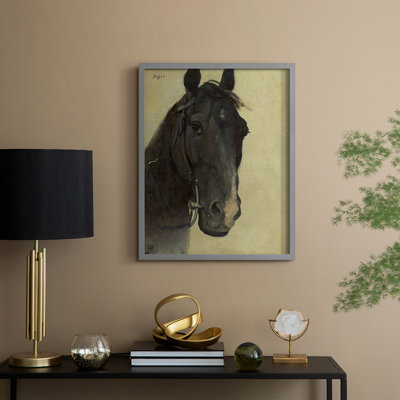 Reproduction encadrée LXV Vintage Animal Print - bois massif
