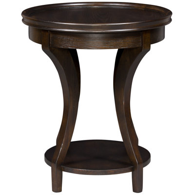 Tray Top End Table with Storage