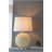 D16.1''xH26'' Table Lamp with Beige Paper Base