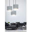 Eamie 3 - Light Black Cluster Pendant-1193632883