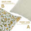 Imprimé à main en viscose de lin Fabposaine, jaune, poussette-107396601-107396602