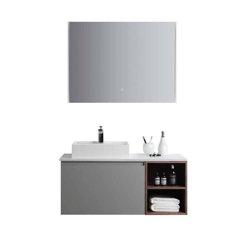 Manarola 42" W Single Wall-Mounted Vanity