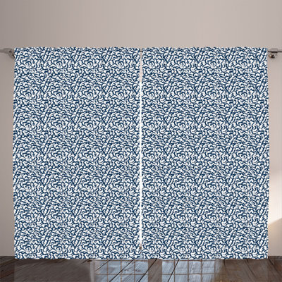Semi Sheer Curtain Pair