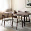 Table de salle à manger moderne et simple en bois massif-109663469