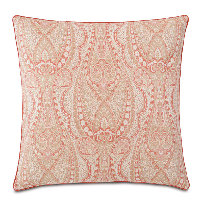 Rena Paisley Rayon/Viscose Throw Pillow