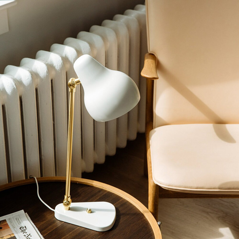 VL 38 LED Desk Table Lamp, White