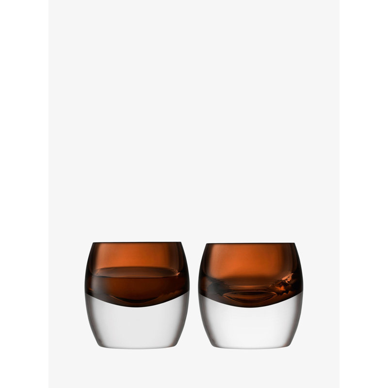 Whisky 8oz. Handmade Drinking Glass Set