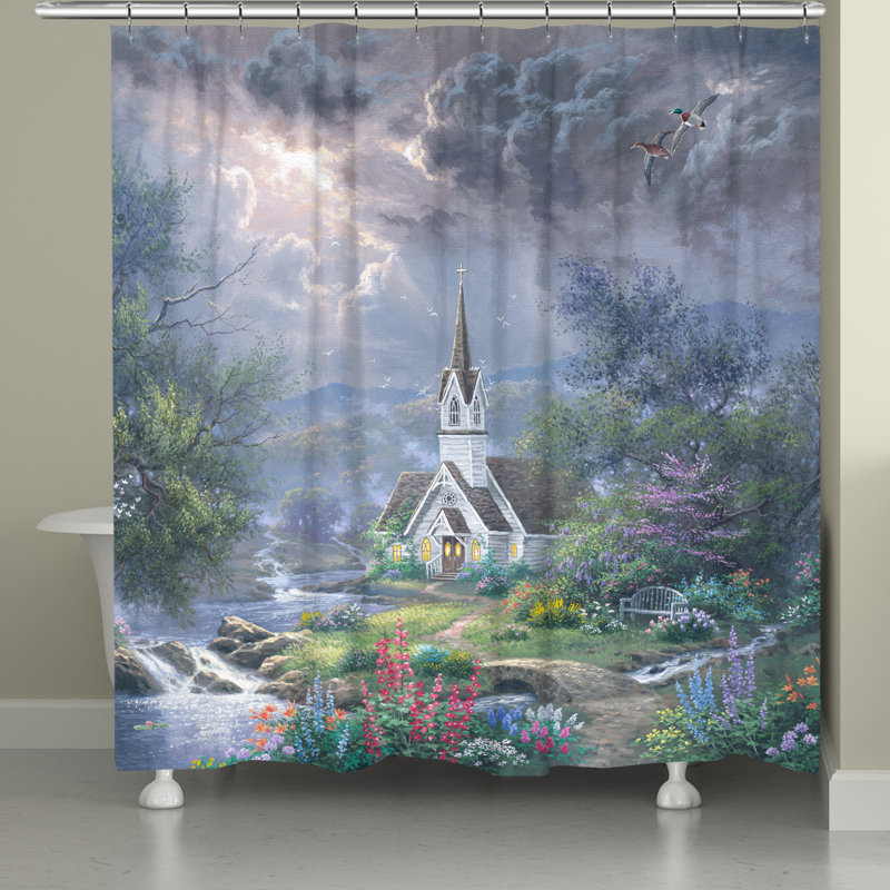 Rideau de douche Hopp Mystical Church