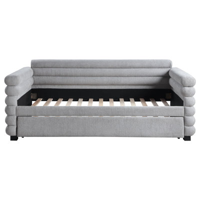 Kells Upholstered Twin Day Bed With Trundle