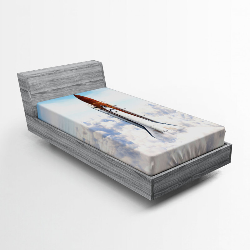 Drap-housse outer space, Drap-housse de taille simple
