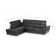 MONTANA Fabric Corner Sofa with Sleeping Function and Storage and Adjustable Headrests-114035494-114035501