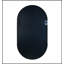 Miroir ovale 20 po x 33 po en métal avec verre HD et sécurité incassable, pour les intérieurs modernes-954741913-954741904