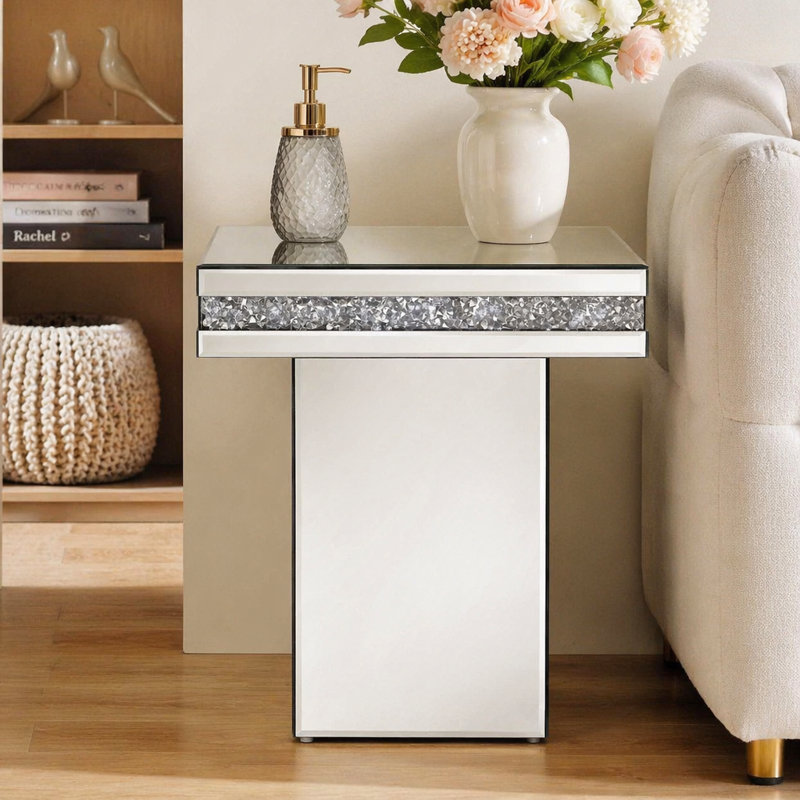 Cavelle Mirror Side Table