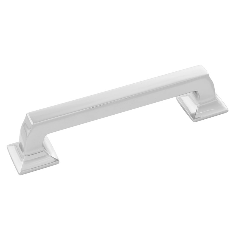 Studio II 5 1/16" Center to Center Bar Pull, Polished Nickel, 3 3/4"