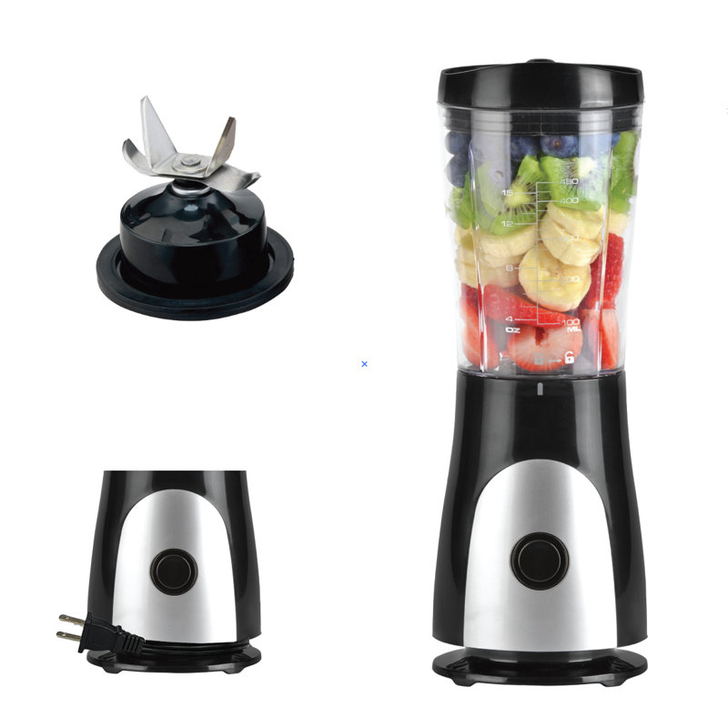 15 Oz Portable Personal Blender, 180 W, Black