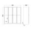 Bernessa Manufactured Wood Wardrobe