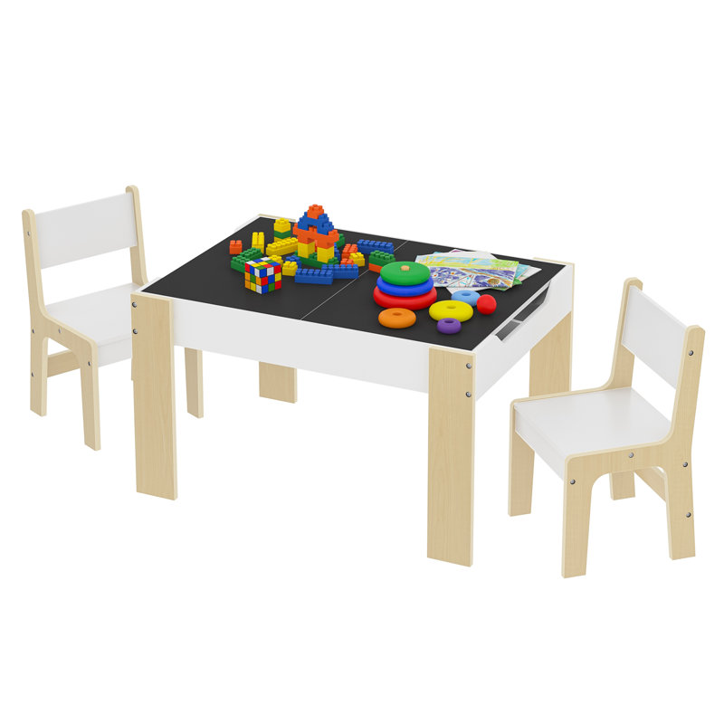 Hassler Kids 3 Piece Rectangular Play Or Activity Table
