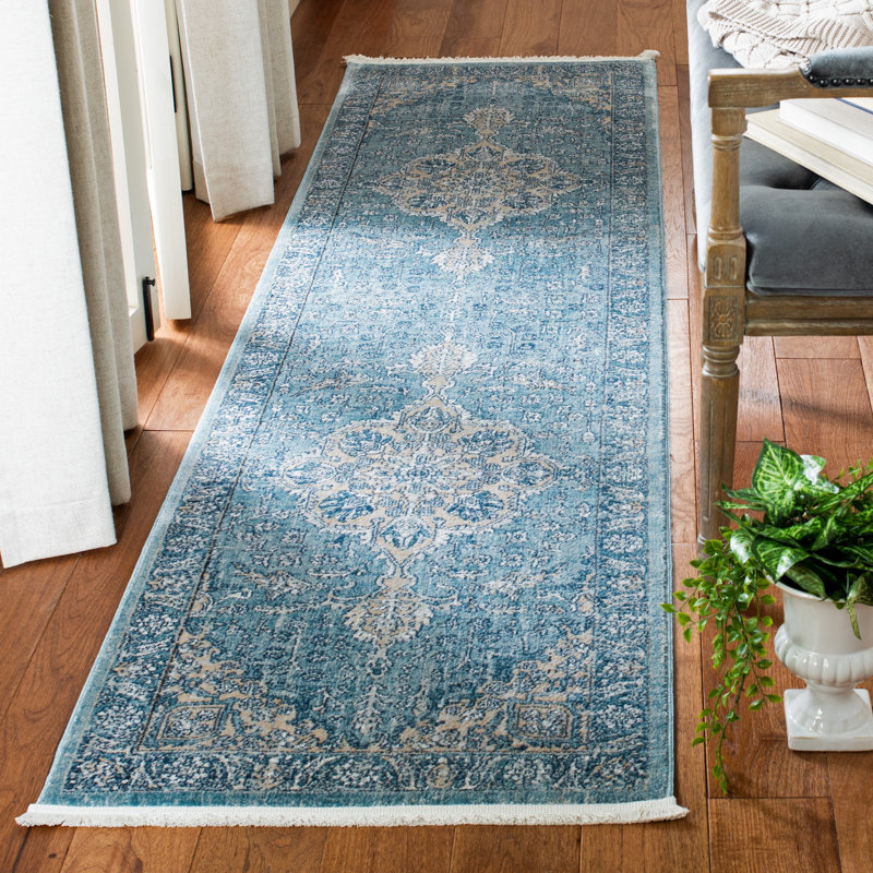 Rumsey Performance Oriental Rug, Runner 2'2" x 10'