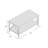 Soule 4 Legs Coffee Table with Storage-468674868