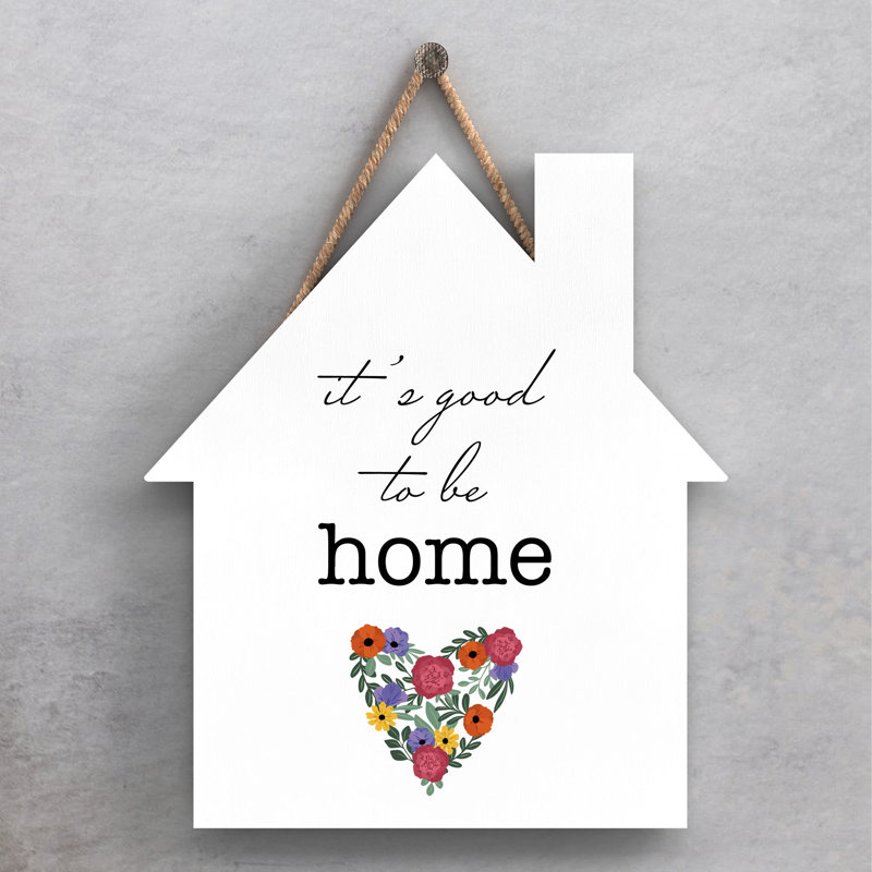 Words And Text Wall Decor, 18.5cm H x 16cm W x 0.9cm D