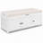 Linen Blend Upholstered Storage Bench-498423902