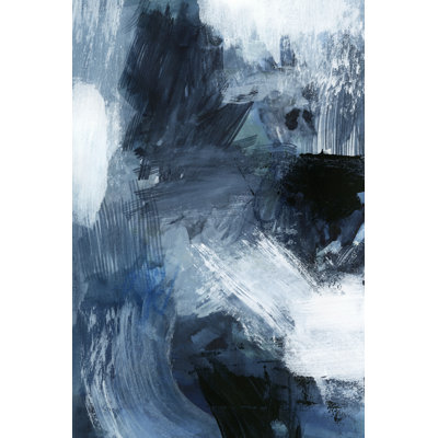 Composition in Blue III par Victoria Barnes - peinture sur toile tendue