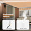 Ebern Designs Polyester Cover Retractable Patio Awning-946425494-946425476
