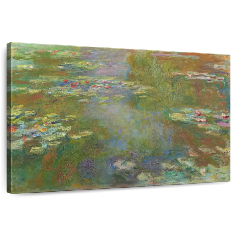Water Lily Pond, 8" H x 12" W